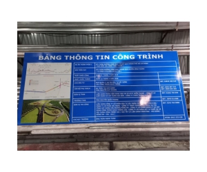 Bảng Thông Tin Công Trình
