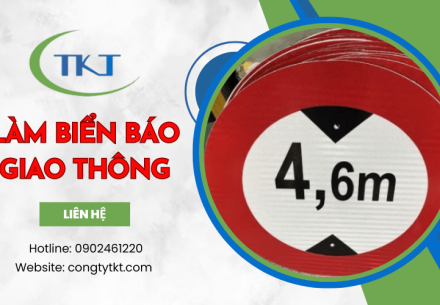 Nhận làm biển báo giao thông theo yêu cầu, giá tốt