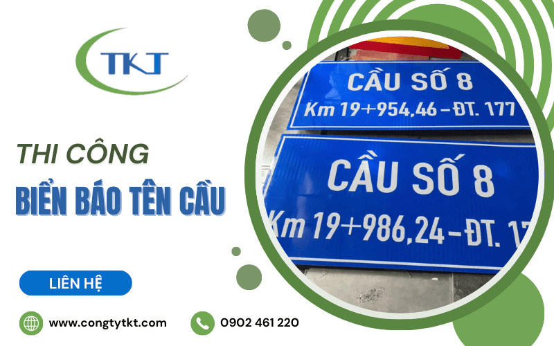Biển báo tên cầu