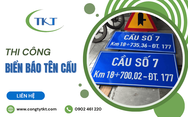 Biển báo tên cầu